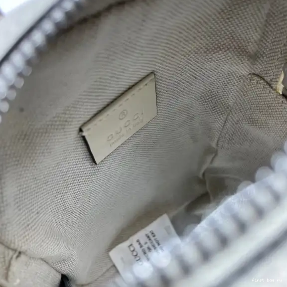 First bag ru GUCCI GG mini bag embossed 0508